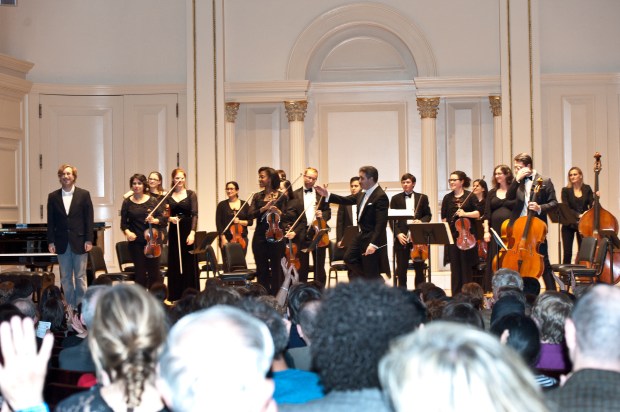Chamber Orchestra of New York, Salvatore Di Vittorio, Music Director & Conductor, 'Mountain Suite', (World Premiere), by Ezra Donner, winner The Respighi Prize 2012 Composition